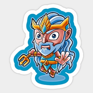 God of Ocean, Poseidon 💦 Sticker